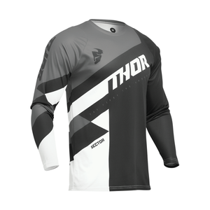 Thor Sector Checker Jersey - Black/Gray